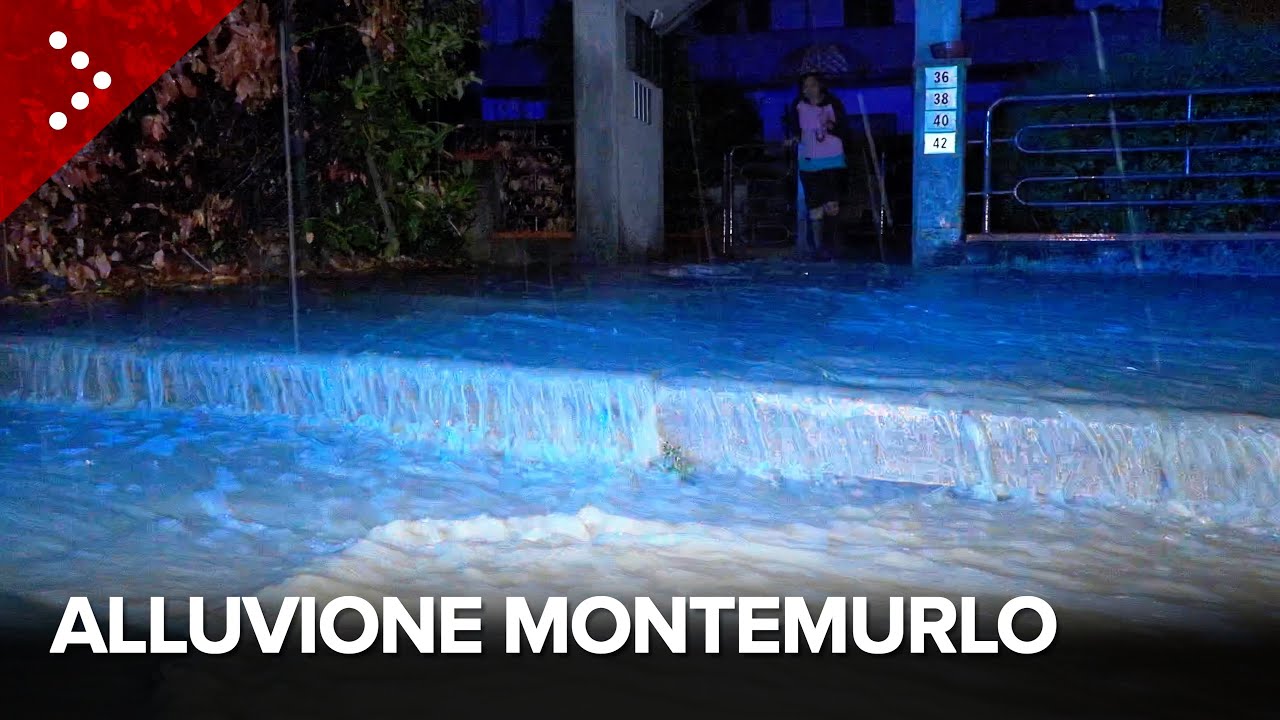 Maltempo, alluvione a Montemurlo (Prato). Esonda lo Stregale, preoccupazione per il Bardena