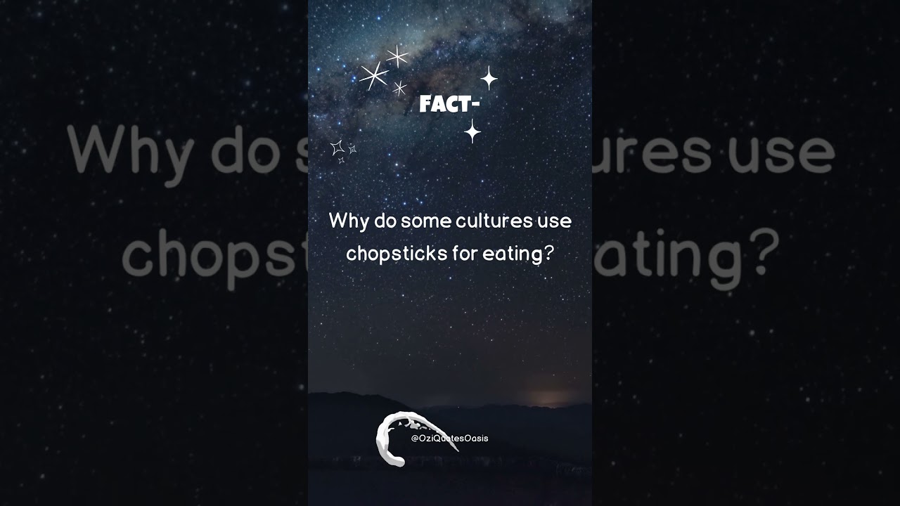Eating with Chopsticks: A Tale of Tradition and Precision 🥢🍽️ 