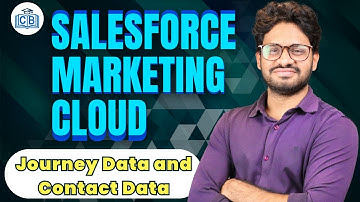 Salesforce Marketing Cloud Journey & Contact Data | SFMC Training | SFMC Course | SFMC |CyberBrainer