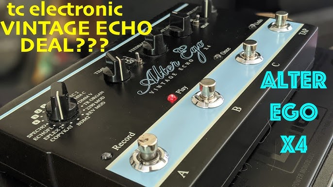 Pedal TC Electronic Flashback Alter Ego X4 Delay Looper - PD0903