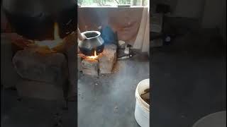 #ಮ್ಯಾಜಿಕ್ ಸೌದೆ ಒಲೆ 300 ರೂ#Magic wood stove at 300 rupees