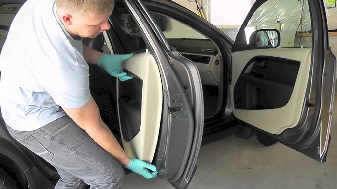 2004 Volvo XC70 rear door window fix replacement glass replaced - YouTube