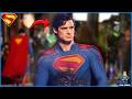 New SUPERMAN COSTUME on Full Display on Man of Tomorrow Set
