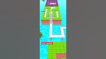 Stack Dash level 2 / stack dash / Swipe the stack dash cube collectin / #shorts