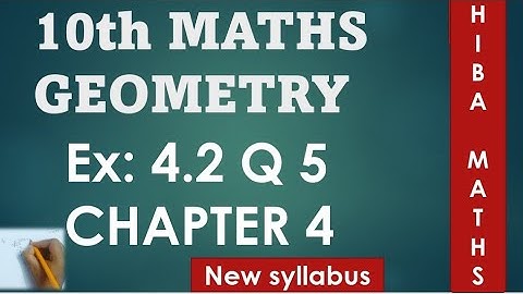10th maths chapter 4 exercise 4.2 question 5 tn samacheer hiba maths