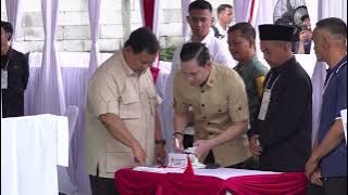 Prabowo Nyoblos di Bojong Koneng, Beri Pesan: Menang Kalah Biasa, Utamakan Kerja Sama