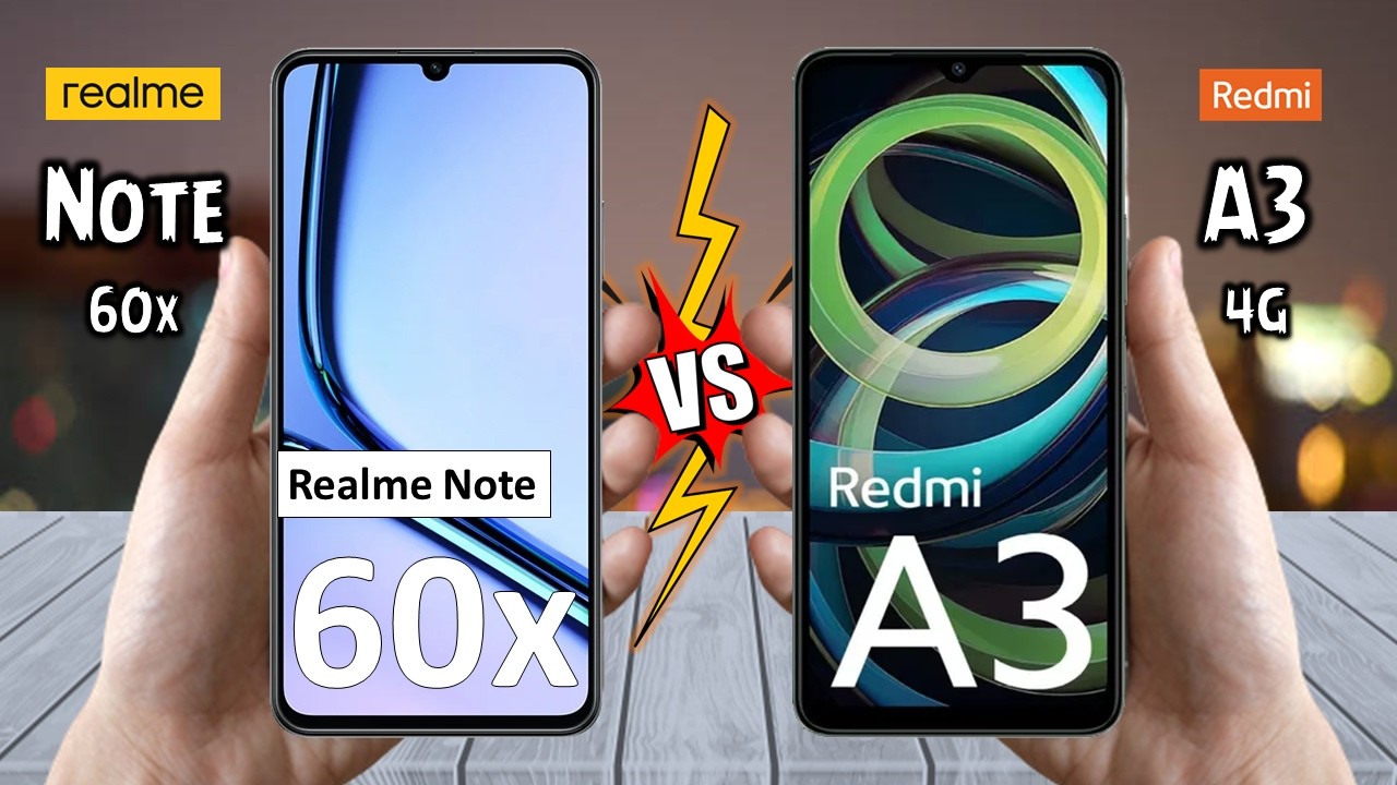 redmi A3 と realme note 50 Redmi A3 vs Realme Note 50 vs Poco C65 || Price ⚡ Full Comparison