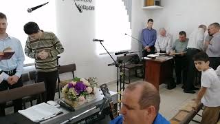 Господь огонь с небес священный / общее пение