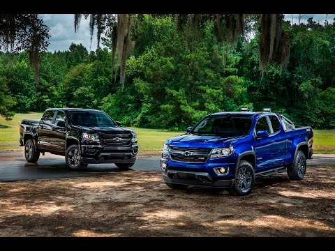 2016 Chevrolet Colorado Midnight Edition and Trail Boss