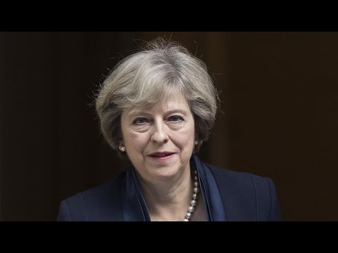 Theresa May lays