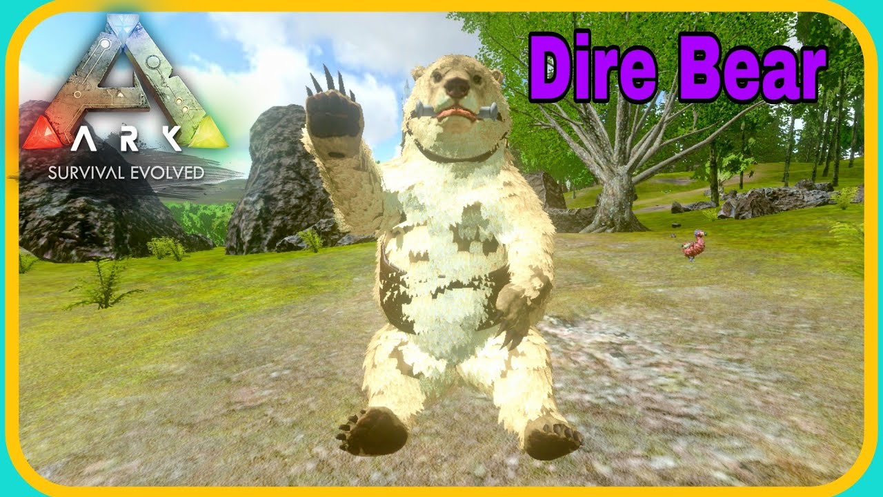 How to tame Dire Bear | Ark Survival Evolve Mobile