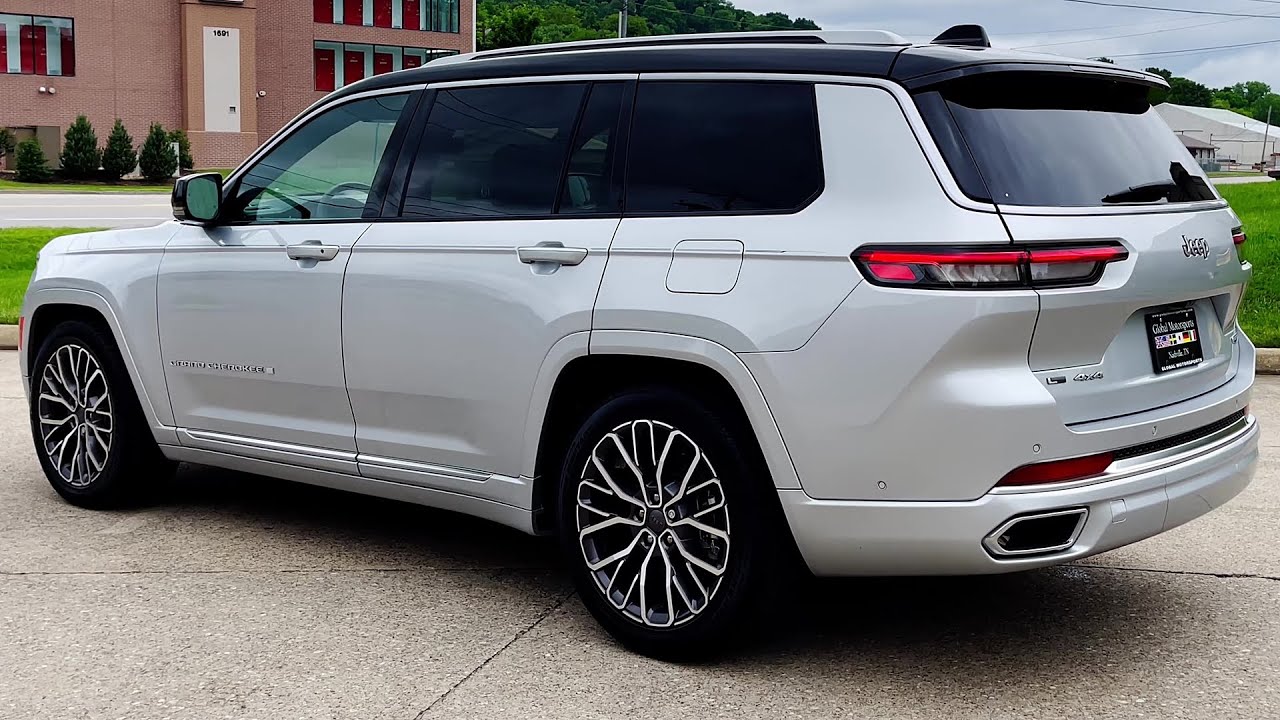 2022 Jeep Grand Cherokee - High-Tech Modern Luxury SUV