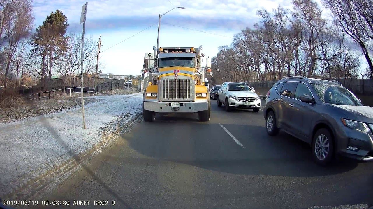 Rear Dash Cam of Accident - YouTube