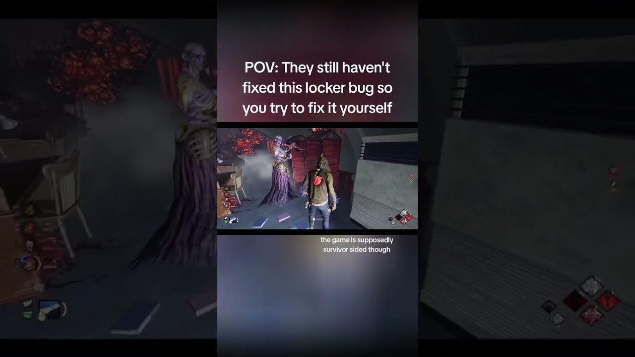 This LOCKER BUG in DBD is c r a z y 