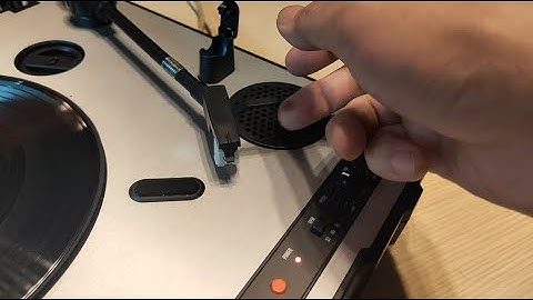 Numark PT01 mod protect stylus