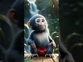 a cute little monkey. #shorts