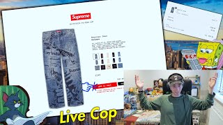 Supreme SS25 Week 1 -  Live Cop - The Season Begins!! (Manual Checkout)