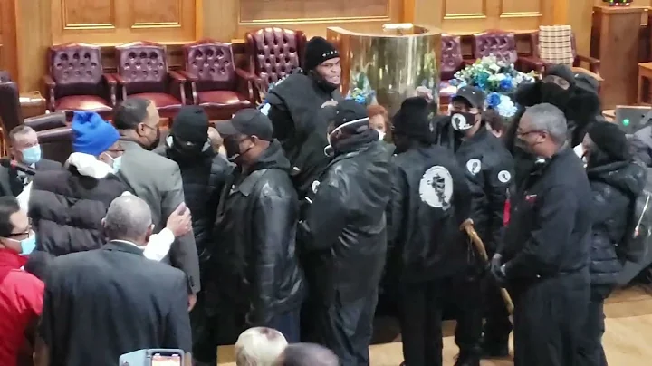 King Rick and his Group of Black Panthers Disrupt ...