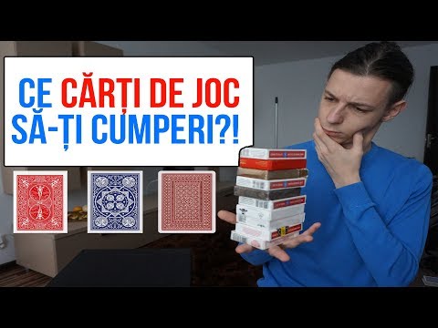 CE CARTI DE JOC SA CUMPERI?!