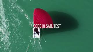 CODE10 sail test powered by Quantum Sails