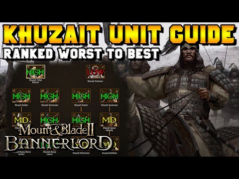 Khuzait Unit Guide: Troops Ranked Worst to Best in Mount u0026 Blade 2: Bannerlord