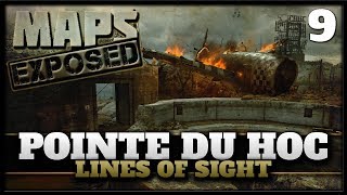 Pointe Du Hoc Lines of Sight & Secret Spots! | Cod WW2 Maps Exposed #9