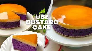 Ube Custard Cake Recipe | Ube Leche Flan Cake ( Remake )