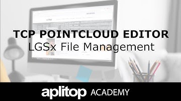 Tcp PointCloud Editor | LGSx File Management