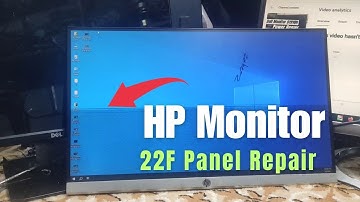 HP Monitor 22F Panel Repair | Created by Afjal Hossain