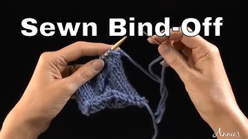Sewn Bind-Off | An Annie’s Tutorial