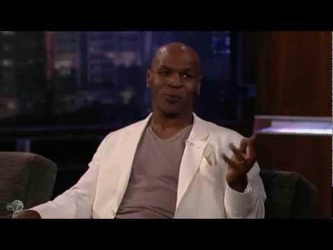 Mike Tyson makes fun of Jimmy Kimmel on his own show