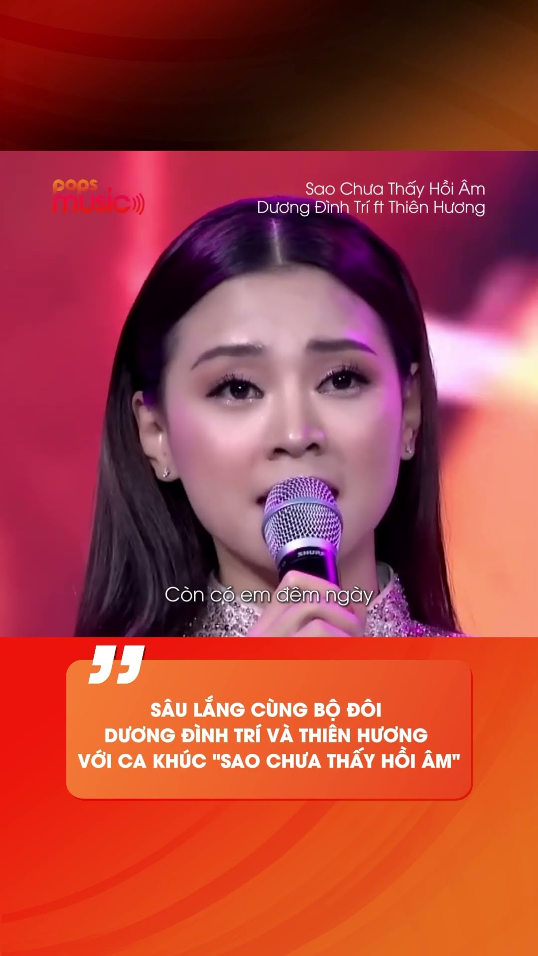 Sâu lắng cùng bộ đôi Dương Đình Trí và Thiên Hương với ca khúc “Sao Chưa Thấy Hồi Âm”