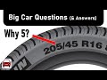 Tyre widths recalls  my cars  big car qa