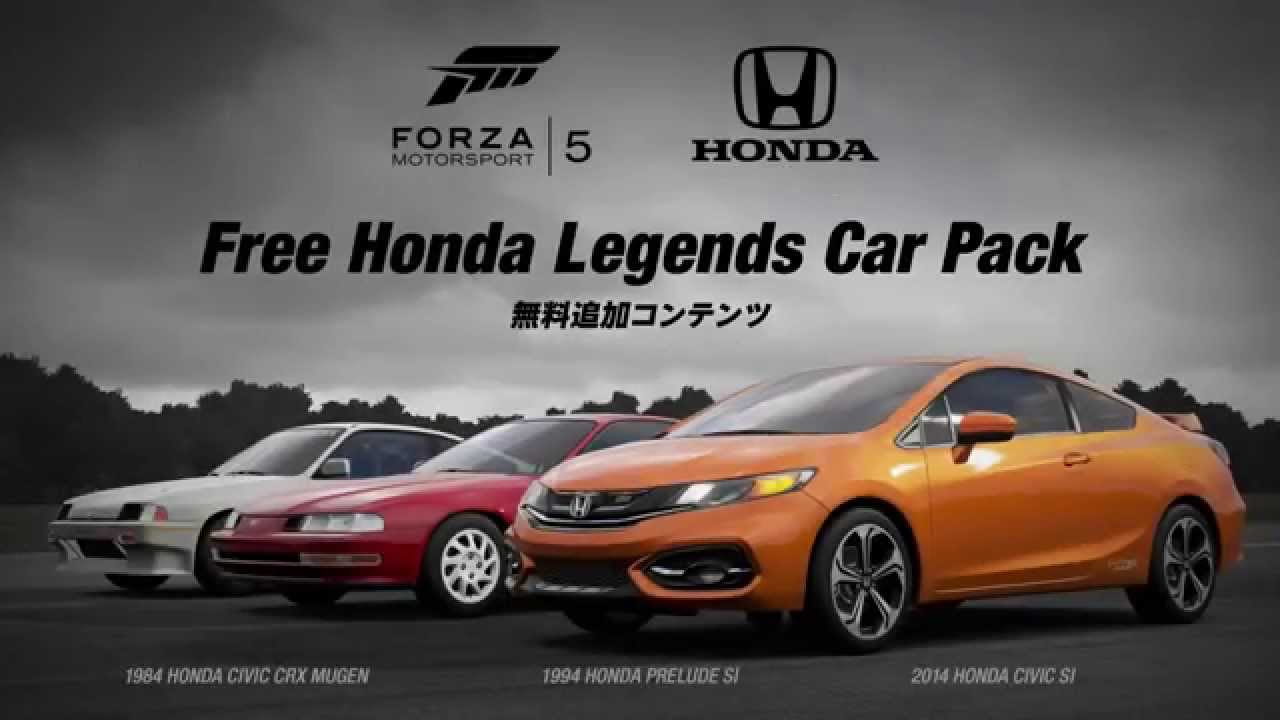 Forza Motorsport 5 - Honda Legends Car Pack - YouTube