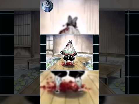 قتال هاشيرا فراشة شينوبو ضد قمر ثاني دوما   ديمون سلاير انمي 