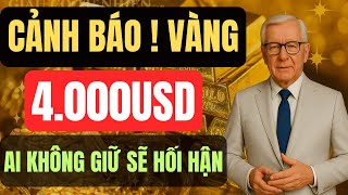 Warning: Gold Is About to Soar to $4,000 – Those Who Don't Hold Will Regret It?