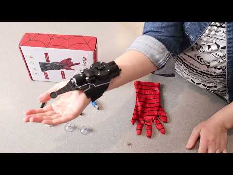 Mammykiss Spider Web Shooters Toy Review | Cool Gadgets Spider Web Launcher Wrist Bracers
