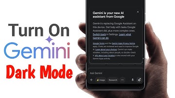 Gemini AI Mein Dark Theme Enable Kaise Kare? | Tutorial Hindi