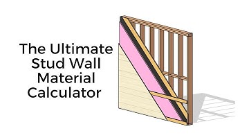 Wall Studs Material Calculator