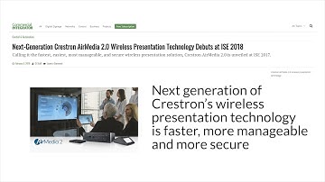 5 Impressive ISE 2018 Product Unveilings in 63 Seconds