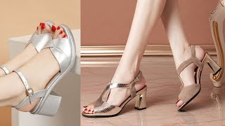 Latest Different Elegant Women Slip-On Shoes New Arrival Sandals Collection Bridal Party Shoes