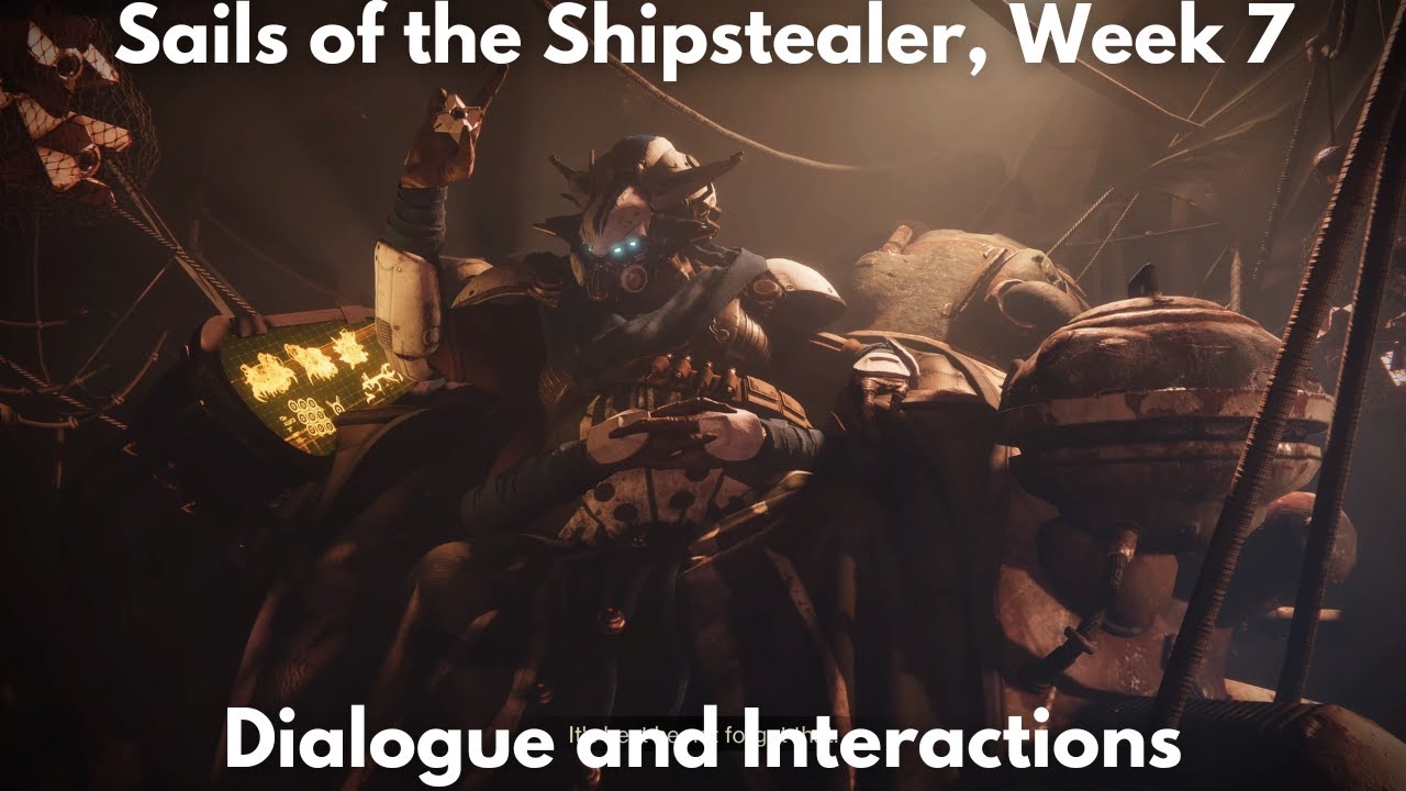 Sails of the Shipstealer, Week 7 (Story Quest) [4K] - Destiny 2, Season of Plunder