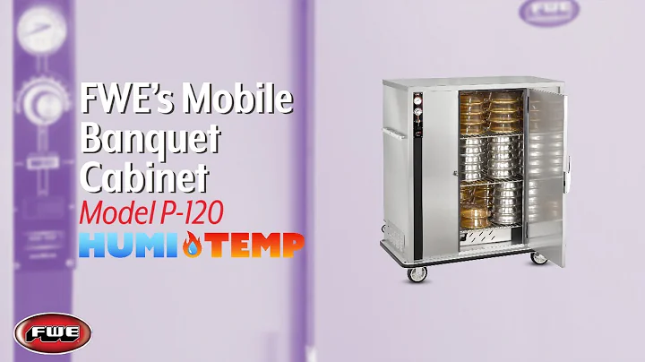FWE's P-120 Mobile Banquet Cabinet