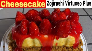 Strawberry Cheesecake, Zojirushi Home Bakery Virtuoso Plus Breadmaker