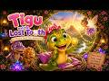 🦷 Tigu and the Tooth Fairy ✨ | A Magical Dinosaur Bedtime Story for Kids | Cute T-Rex Adventure