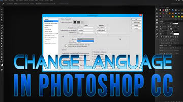 HOW TO CHANGE LANGUAGE IN PHOTOSHOP CC [2015]