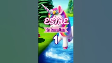 Create a Unicorn-Themed Birthday Invite 🦄 Editable Animated Video in Canva