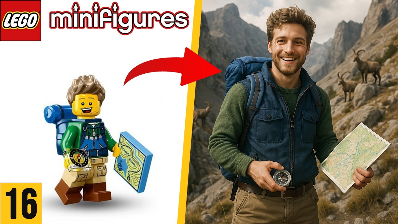 What If LEGO Minifigures Were Real Life | Series 16