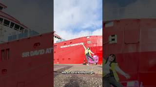 We did not expect to see THIS on a polar research ship!