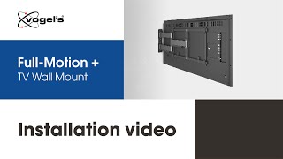 How to install your large high-end TV with Full-Motion+ ELITE  TV Wall Mount| Vogel's screenshot 3